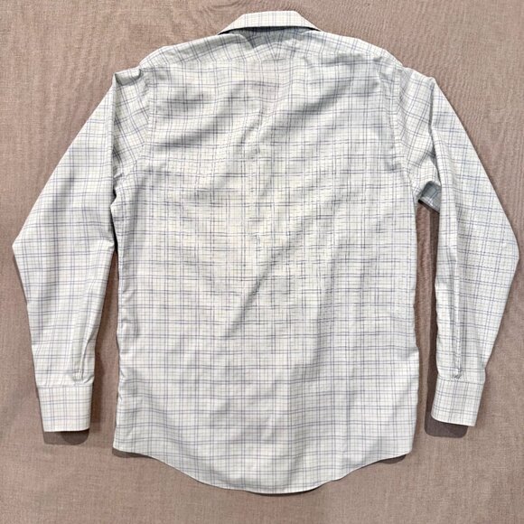 Brooks Brothers 1818 Non-Iron Supima Cotton Shirt 15.5 35 Plaid Check - Picture 5 of 8